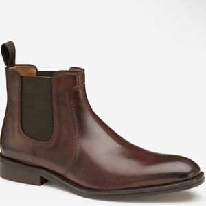 Johnson & Murphy Brown Chelsea Leather boots M11